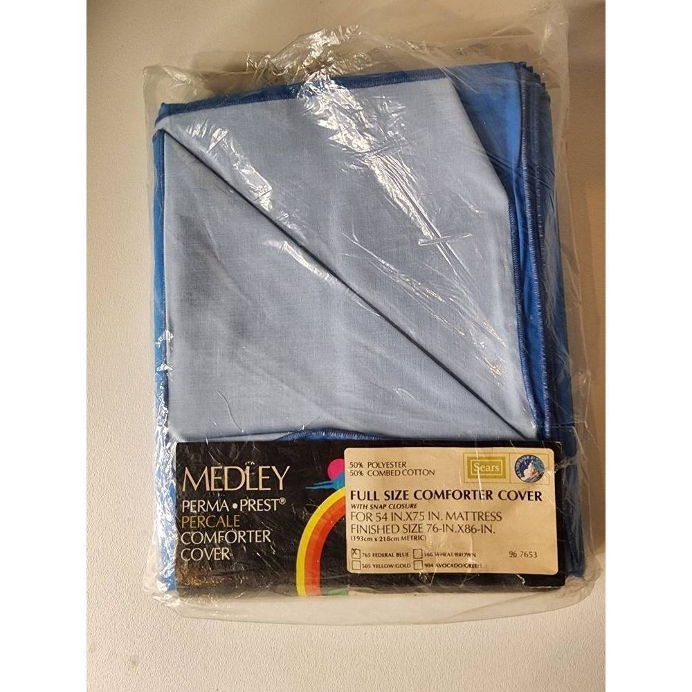 Vintage 70s Sears comforter cover new